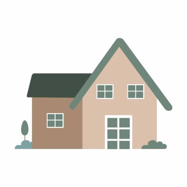 Vektör evi şirin çizgi film Vektör gayrımenkul kredisi