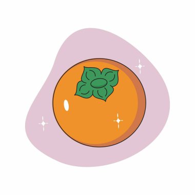 Vektör meyve Şirin Dekorasyonu Minimum Meyve