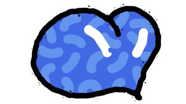 El çizimi kalp karalaması.