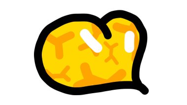 Çizgi film karakterinin vektör çizimi