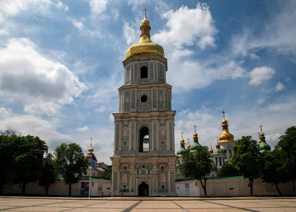 Praça Sophia Catedral Sophia Cidade Kiev — Fotografia de Stock