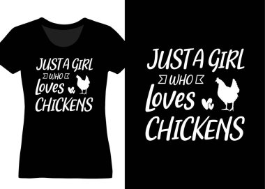 Tavuk Vektörü, Hen Vektör Silueti, Siyah & Beyaz Tavuklar