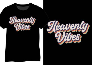 İlahi Vibes, Retro Faith Vector, Ruhani Tırnak Vektörü, Retro Typography