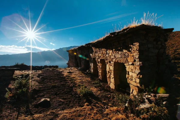 stock image Rpac is a pre-Inca ceremonial site located in the district of Atavillos Bajo, in the province of Huaral, in the department of Lima, Per.