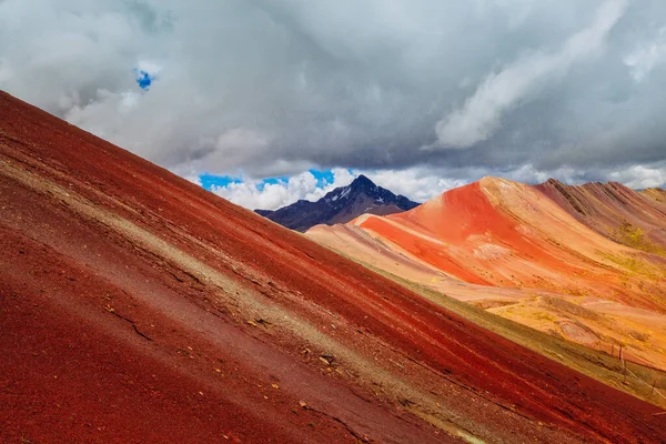Vinicunca Hermosa Montaña Siete Colores —  Fotos de Stock