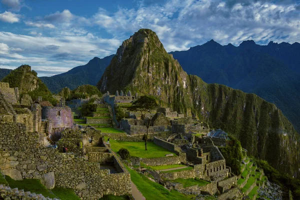 Ciudadela Inca Machu Picchu Cusco Perú — Foto de Stock
