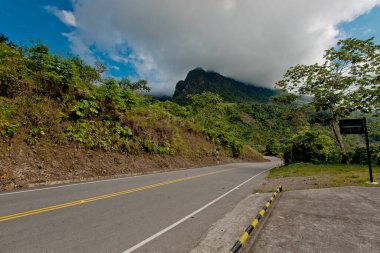 Peru 'nun merkez karayolu manzaralı 