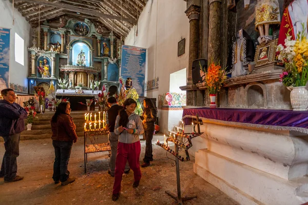Şubat 2016 Huancayo Peru Iglesia Chongos Bajo Kilisesi — Stok fotoğraf