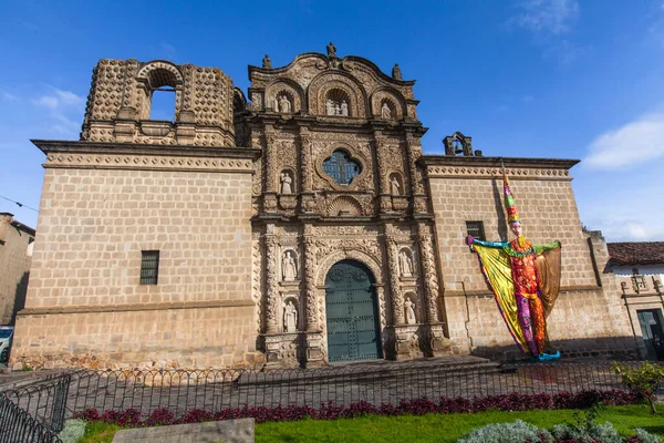 Cajamarca Pérou Belle Vue Sur Rue Avec Des Maisons Coloniales — Photo