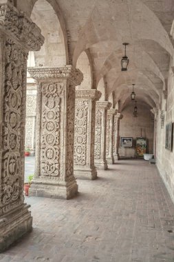  Şirketin, Arequipa Peru şehrinin manastırı.