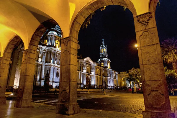 Kathedrale Von Arequipa Peru — Stockfoto
