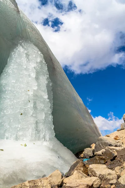 Gran Glaciar Montaña Huaytapallana Huancayo Perú —  Fotos de Stock
