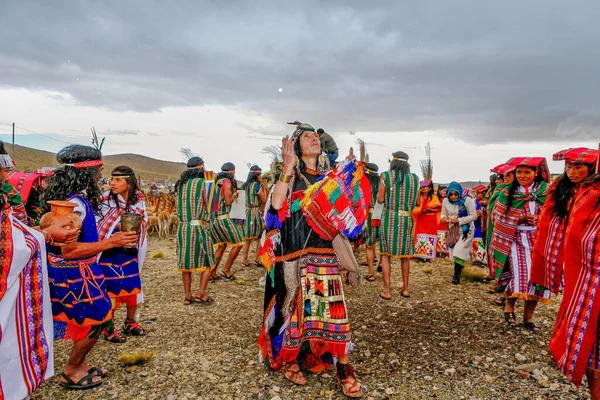 在秘鲁的一年一度的文化节 — 图库照片
