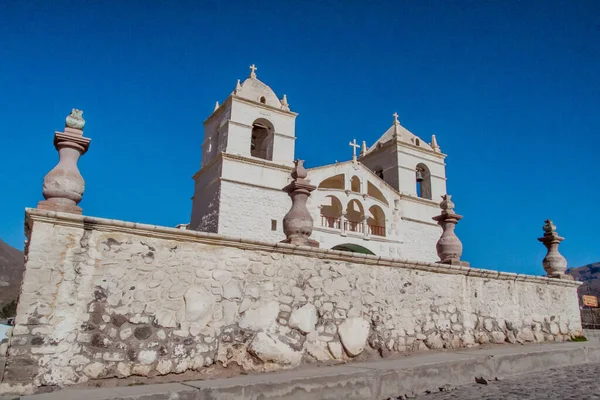 Kościół Colca Arequipa Peru — Zdjęcie stockowe