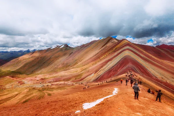 Vinicuncaクスコ 山の美しい風景ペルー — ストック写真