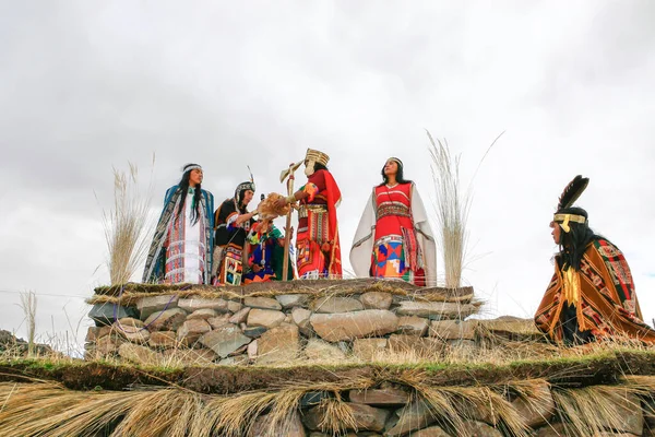 Cultura Americana Peru — Fotografia de Stock
