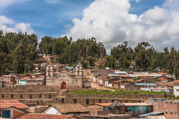 Panoramautsikt Över Staden Cusco Peru — Stockfoto
