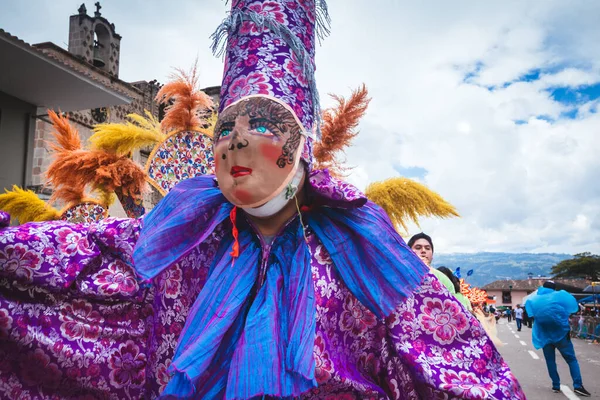 秘鲁卡哈马卡狂欢节 — 图库照片