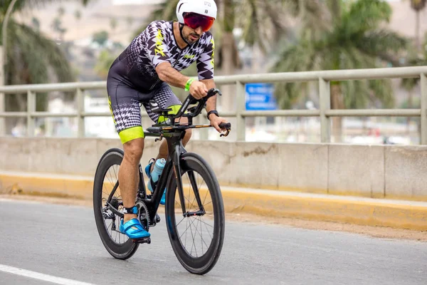 Ironman Lima Versenyző Sportoló 2023 Április — Stock Fotó