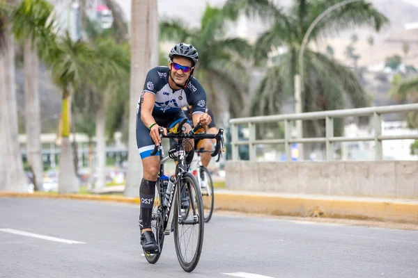 Ironman Lima Athlete Competing Peru April 2023 — Stock Photo, Image