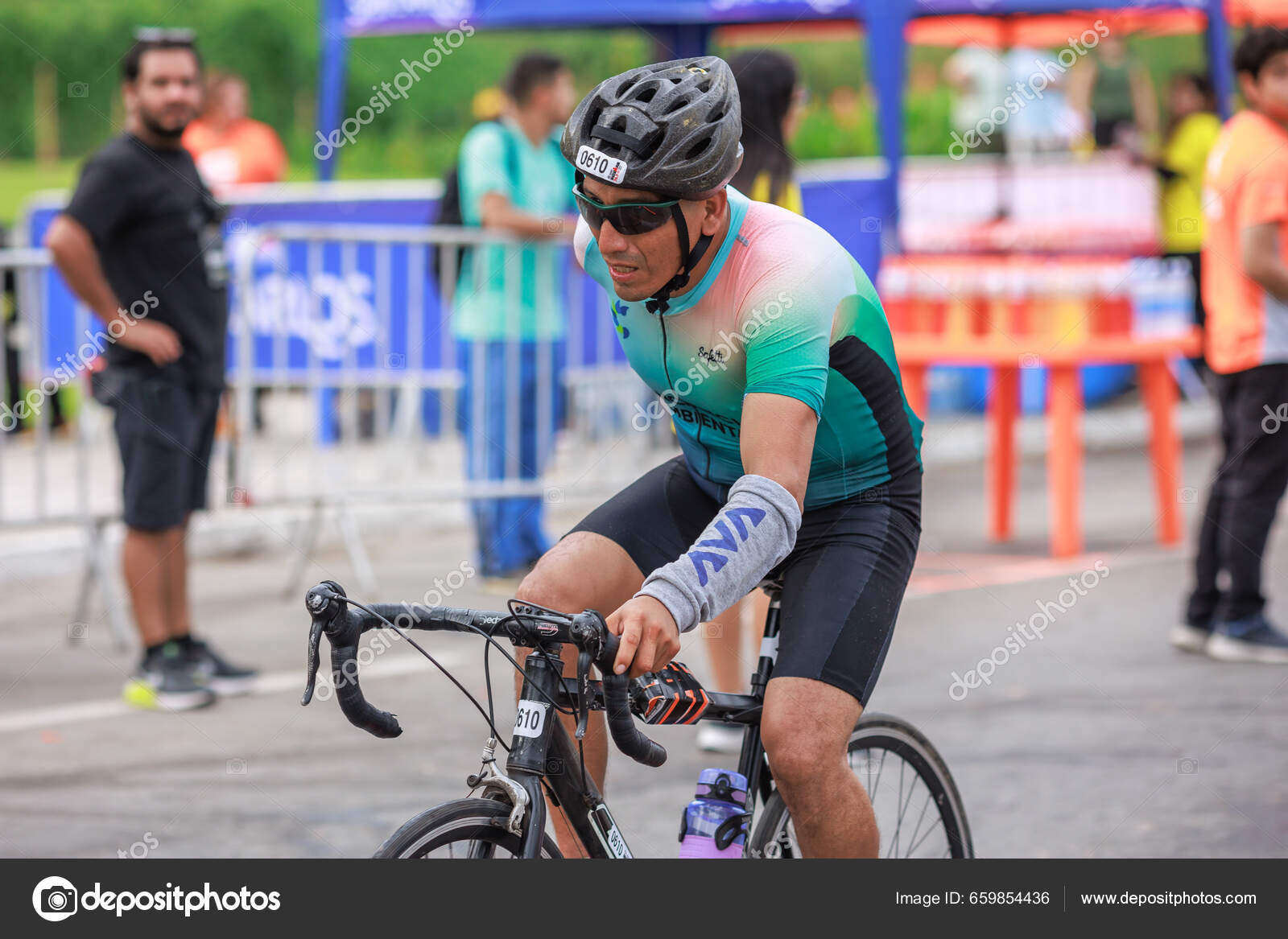 Lima Peru April 2023 Athlete Competing Ironman Peru – Stock Editorial
