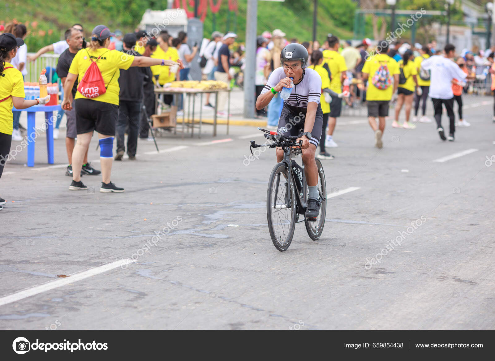 Lima Peru April 2023 Athlete Competing Ironman Peru – Stock Editorial