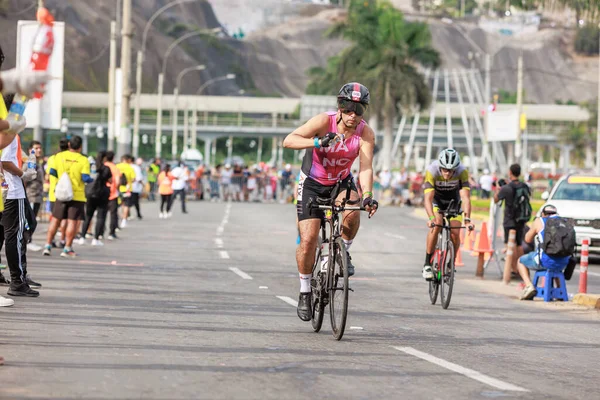 Ironman Lima Athlet Wettkampf Peru April 2023 — Stockfoto