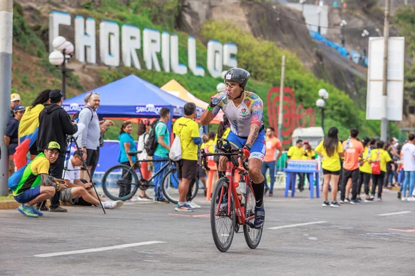 Ironman Lima Athlet Wettkampf Peru April 2023 — Stockfoto