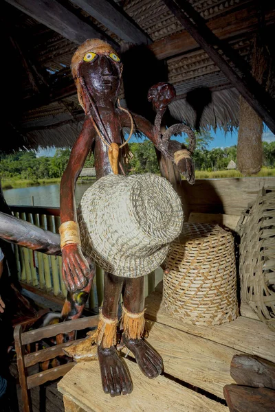 Tradicionális Bahiai Baan Törzs Brazíliában — Stock Fotó