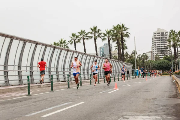 Athletes Competing Lima Marathon 42k 2023 Stock Photo 2307141375