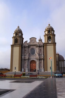 Chimbote, Peru 'nun güzel manzarası.