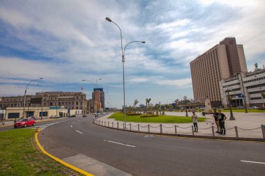 Barselona şehrinin manzarası 