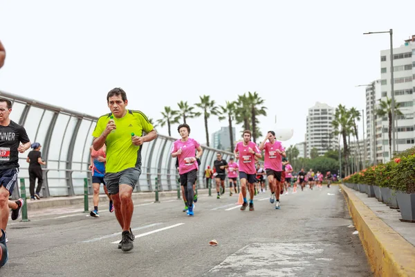 Lima Peru Května 2023 Atleti Soutěží Maratonu Lima 42K 2023 — Stock fotografie