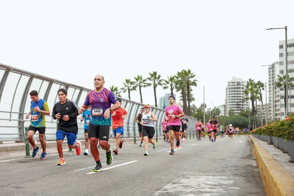 Lima Peru May 2023 Athletes Compete Lima Marathon 42K 2023 — Stock Photo, Image