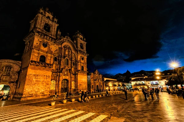 クスコ ペルー大聖堂 — ストック写真