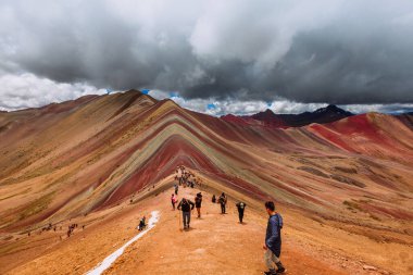 Lima, Peru - 21 Mayıs 2023: Lima Maratonu 42K 2023
