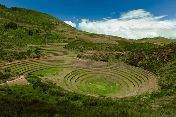 Moray Archeologické Centrum Cusco Peru Krásná Krajina Posvátného Údolí Incas — Stock fotografie