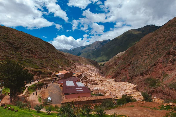 Saltbrott Maras Cusco Peru — Stockfoto