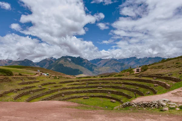 Moray Arkeologiska Center Cusco Peru Från Ruinerna Den Antika Incas — Stockfoto
