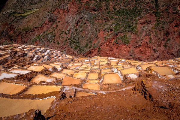 Salt Quarries Maras Cusco Peru — Stock Photo, Image