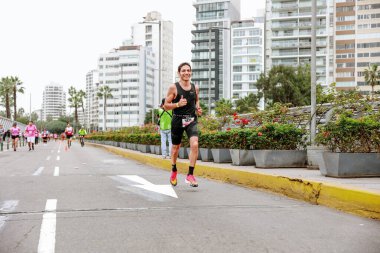 Lima Maratonu 42K 2023, Peru 'da koşan sporcular