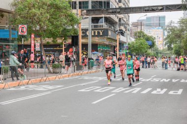 Lima, Peru - 21 Mayıs 2023: Lima Maratonu 42K 2023