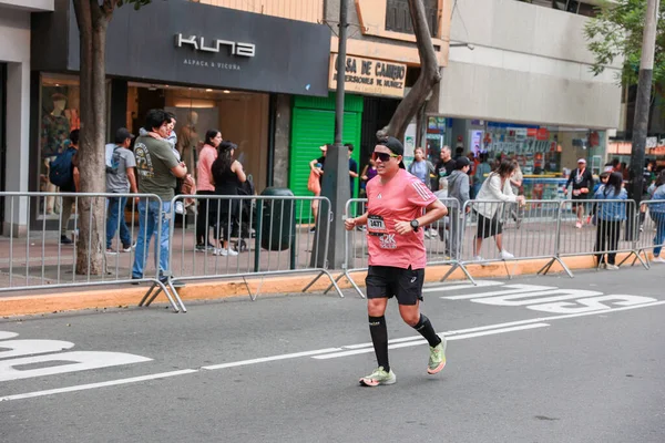 Lima Pérou Mai 2023 Les Athlètes Participent Marathon Lima 42K — Photo
