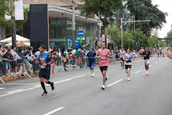 2023 선수들 마라톤 42K 2023 참가하다 — 스톡 사진