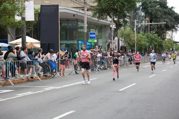 2023 선수들 마라톤 42K 2023 참가하다 — 스톡 사진