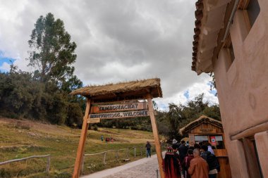 Tambomachay Cusco Arkeolojik Kompleksi, Peru. 