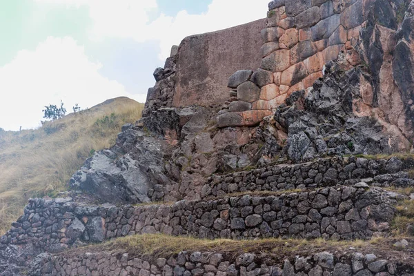 Tambomachay Cusco Arkeolojik Kompleksi Peru — Stok fotoğraf