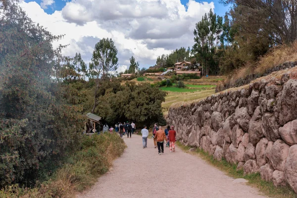 Arkeologiska Komplexet Tambomachay Cusco Peru — Stockfoto