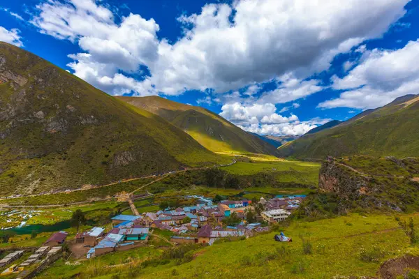 Huancaya Lima Peru Vackert Landskap Med Berg — Stockfoto