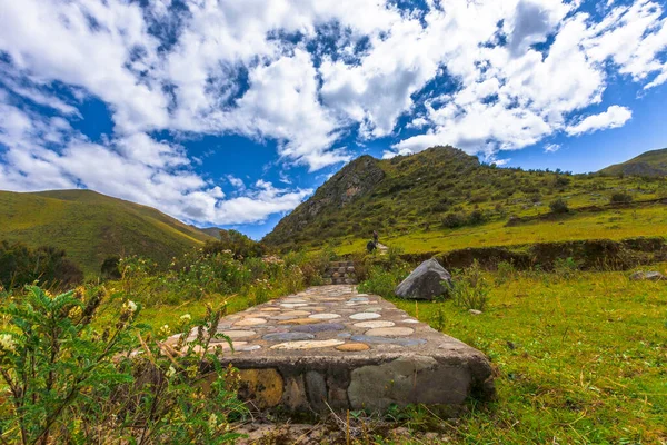 フアンカ リマペルー 山と美しい風景 — ストック写真